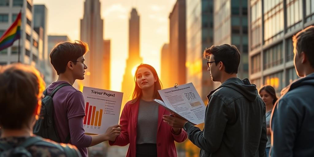 "Crisis in LGBTQ+ Youth Mental Health: Tackling Depression, Anxiety, and Support Gaps"