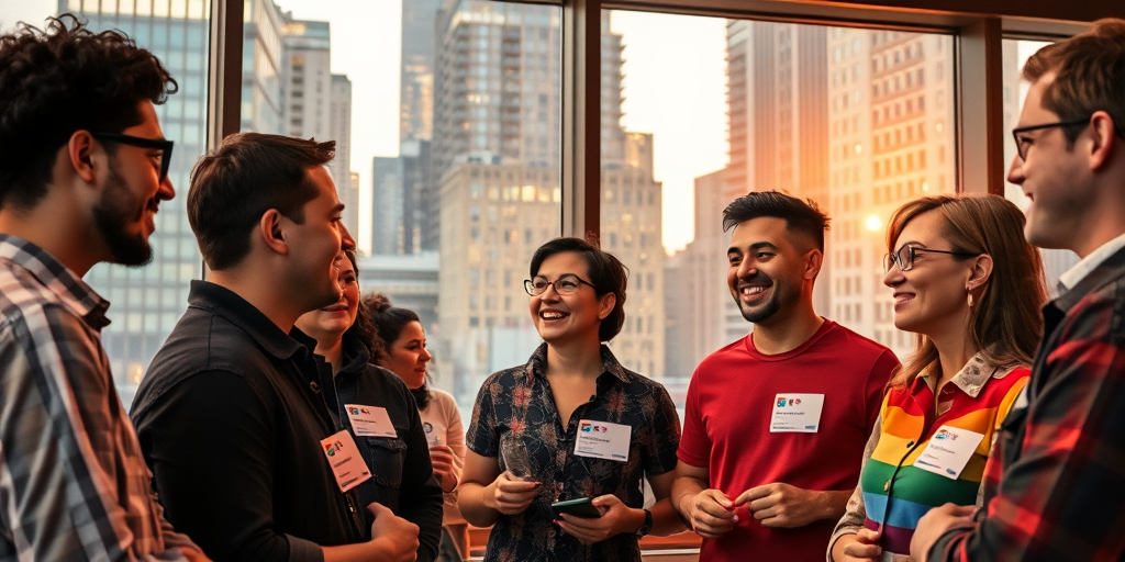 "Breaking Barriers: Chicago's LGBTQ+ Language Exchange Fosters Community and Inclusivity"