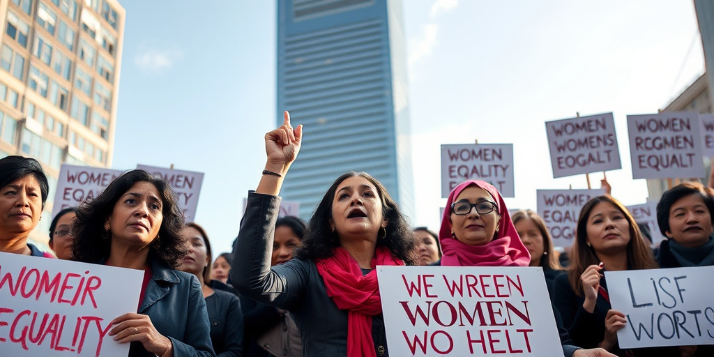 Global Pushback on Gender Equality: Urgent Call for United Action to Protect Women's Rights