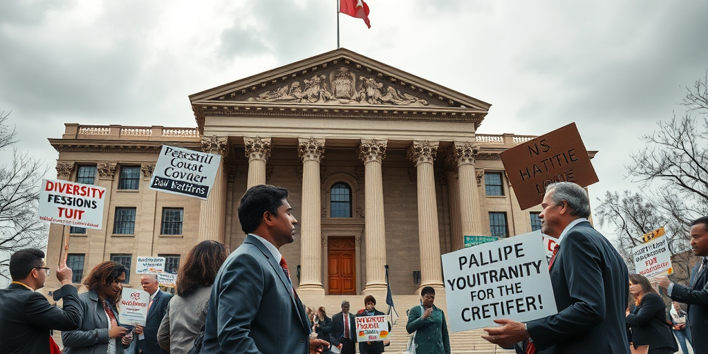 Diversity Scholarship Lawsuit at Southfield Firm Sparks Nationwide Debate