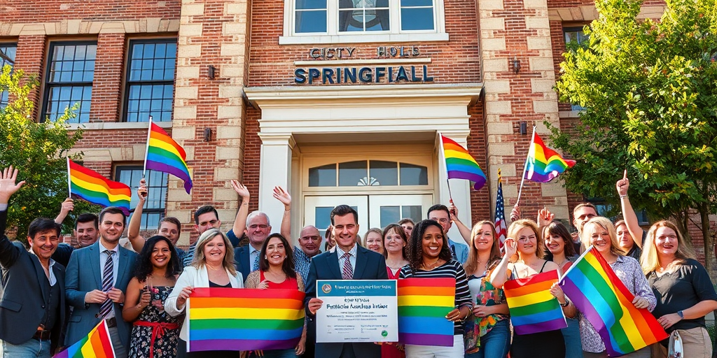 Springfield Achieves Perfect LGBTQ+ Inclusivity Score: A Model for Equality in 2025
