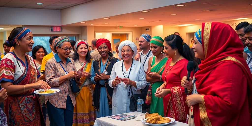 "Vibrant International Night Celebrates Diversity at Long Island Jewish Forest Hills Hospital"