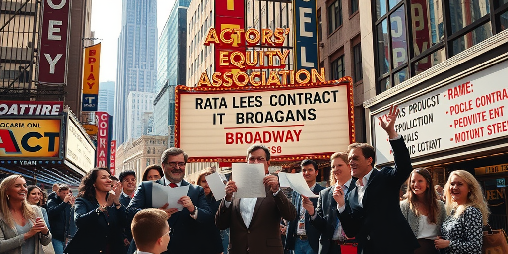 "Broadway's New Deal: A Turning Point for NYC Theatre and Economy"