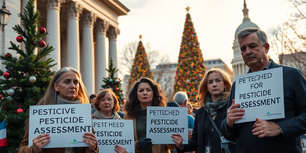 "Ensuring a Safe Holiday: Urging EPA to Reevaluate Pesticides on Christmas Trees"