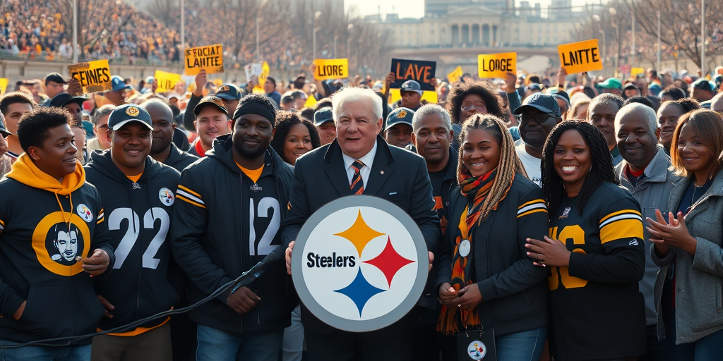 "Steelers Tackle Food Insecurity with $595,000 Social Justice Fund Donation"
