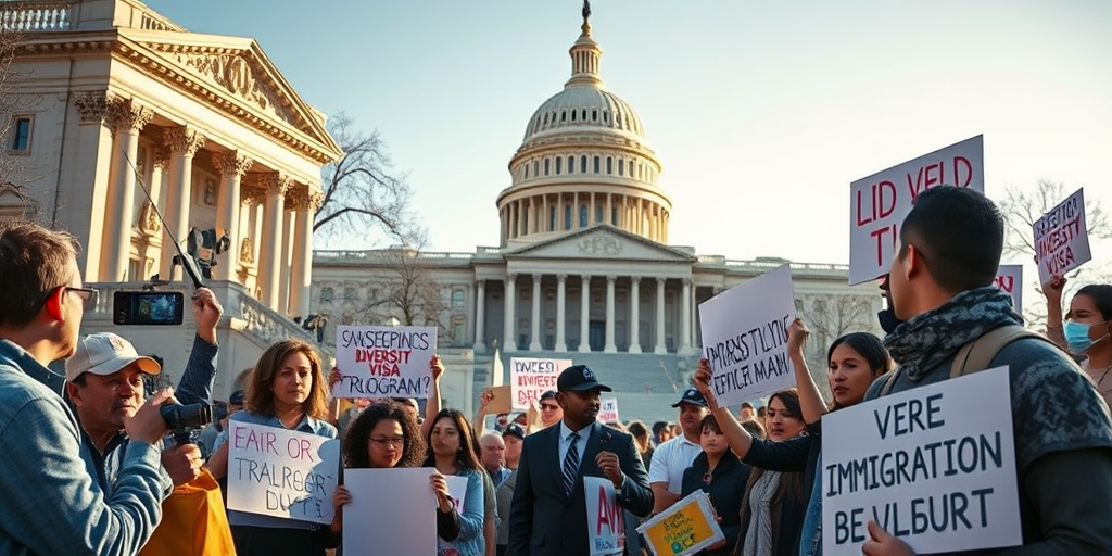 "Trump Halts Diversity Visa Program Amidst Fallout from Brown Shooting Tragedy"