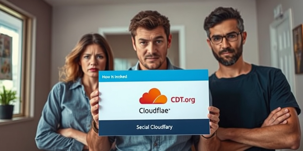 "Navigating Security and Accessibility: The CDT.org Access Block Dilemma"