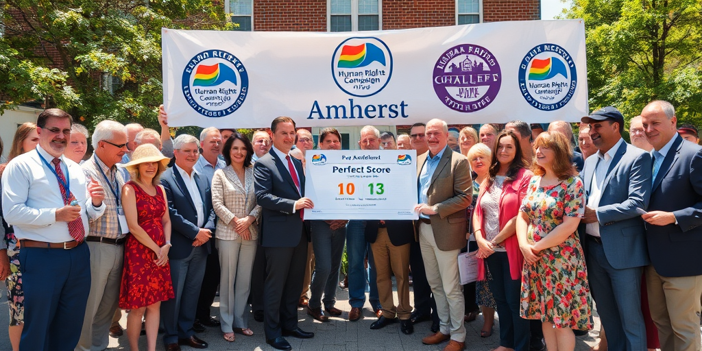 "Amherst Scores Perfectly on Equity: A Model for Inclusivity and Community Growth"