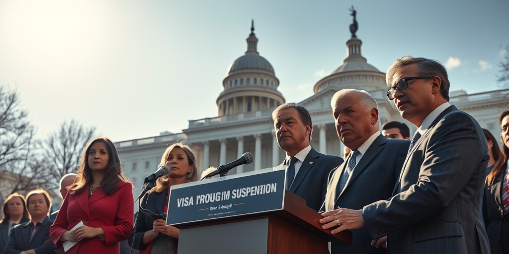 "US Halts Diversity Visa Lottery Amid Controversy: Impact on Immigration Policy"