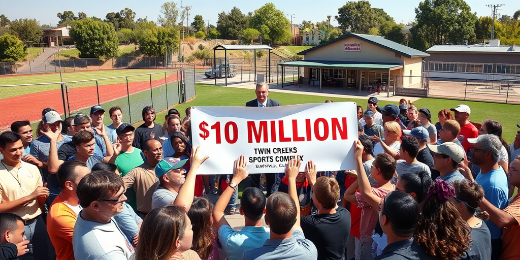 "Revitalizing Twin Creeks: $10M Investment Elevates Bay Area Sports Complex to National Stage"