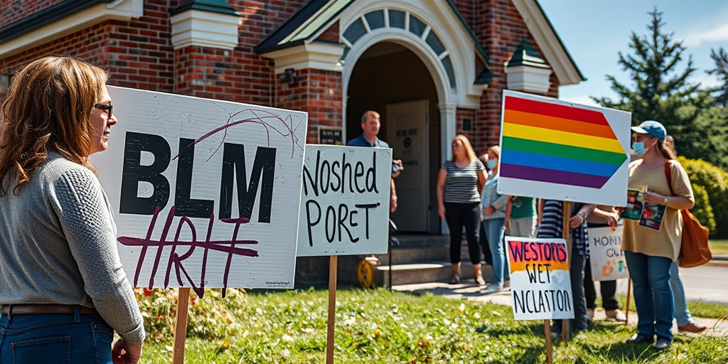 "Saratoga Church's Inclusive Signs Targeted by Vandalism: Community Sparks Powerful Dialogue"
